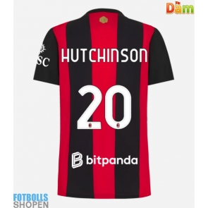Billiga AC Milan Omari Hutchinson #20 Hemmatröja Dam 2026-27 Kortärmad